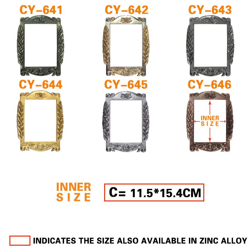 CY641-CY646 plaque frame
