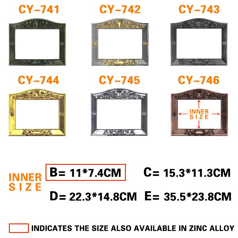 CY741-CY746 plaque frame