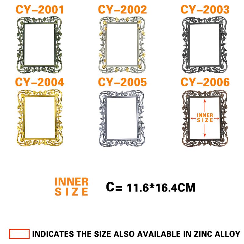 CY2001-CY2006 plaque frame