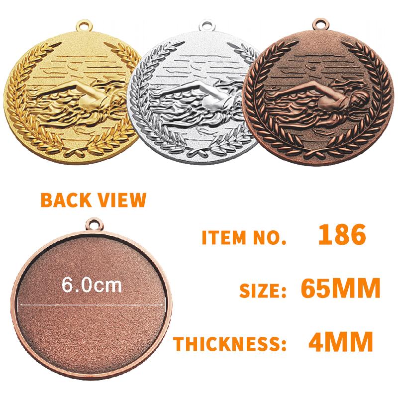 65mm new Swimming medal