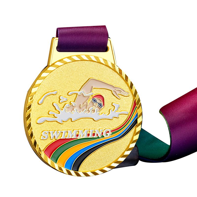 70mm new swimming medal