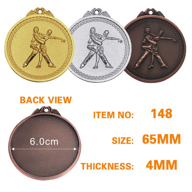 65mm Dance Medal 