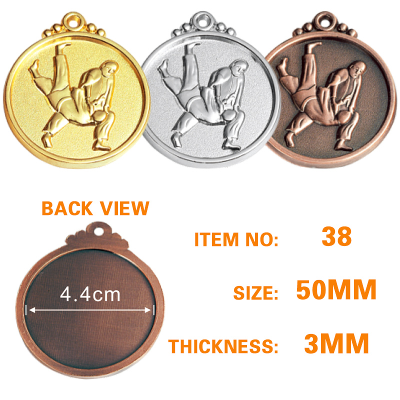 50mm Martial arts Medal  