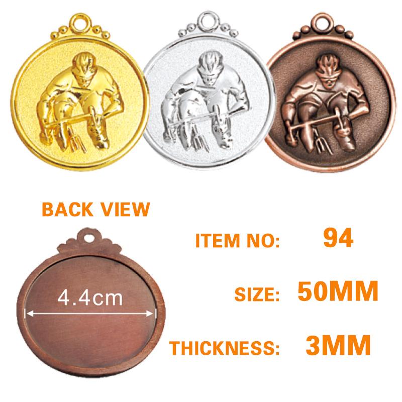 50mm Cycling Medal  