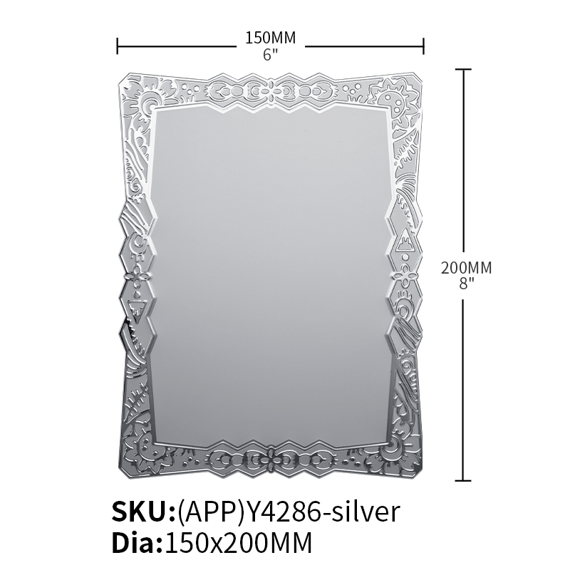 Alumiunum Plaque Plate (APP)Y4286-Silver