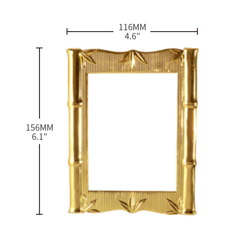 CY-624 Metal Zinc Alloy Plaque Frame