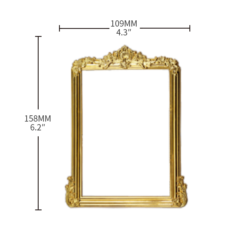 CY-694 Metal Zinc Alloy Plaque Frame