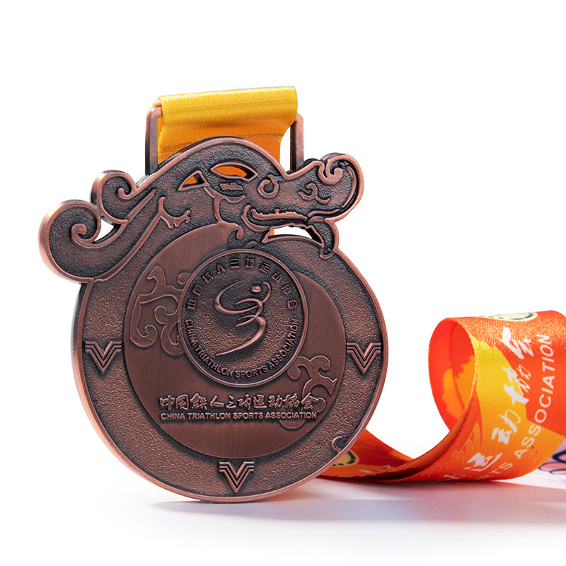 Custom Made Medal 8-Triathlon Medal