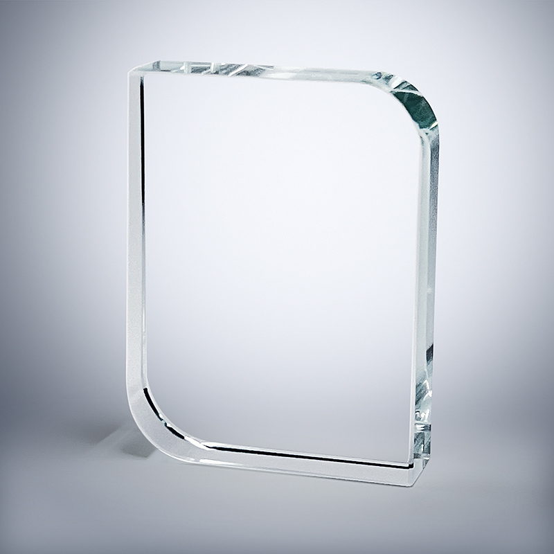 GCP1009 Clear Glass Trophy With Premium Giftbox-4 Sizes