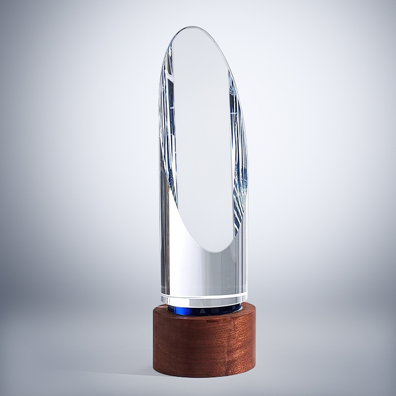 GCP2006 Glass Wood Trophy-1 Size