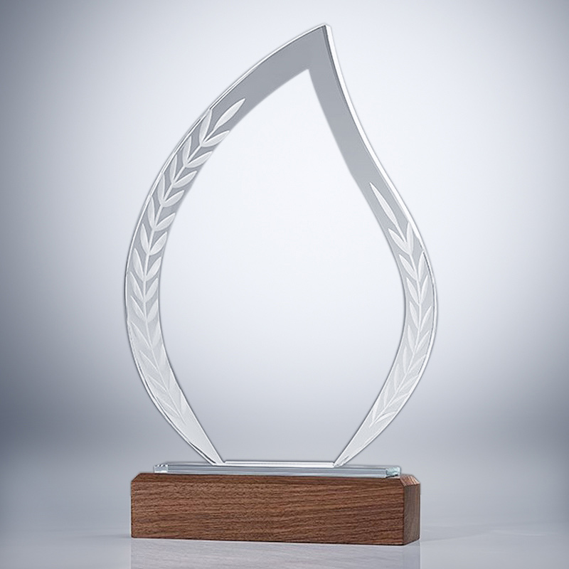 GCP2020 Glass Wood Trophy-1 Size