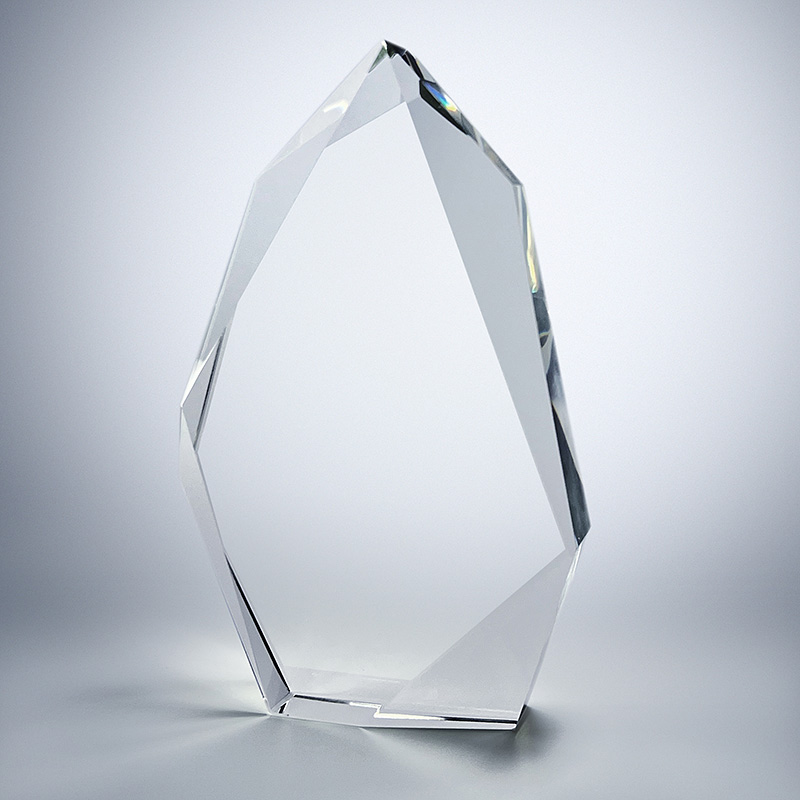 GCP2505 Crystal Trophy With Premium Giftbox-1 Size