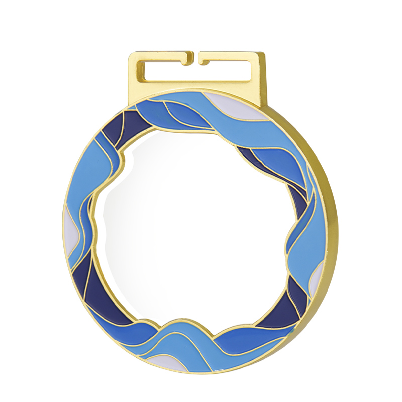 GMM1043 Blank Glass Medal d75(3