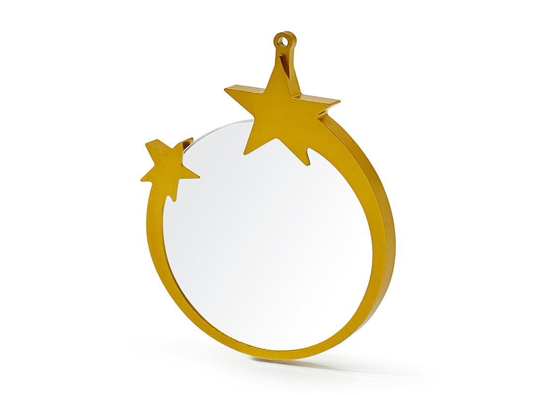 GMM1055 Blank Glass Medal d70*80(2.75