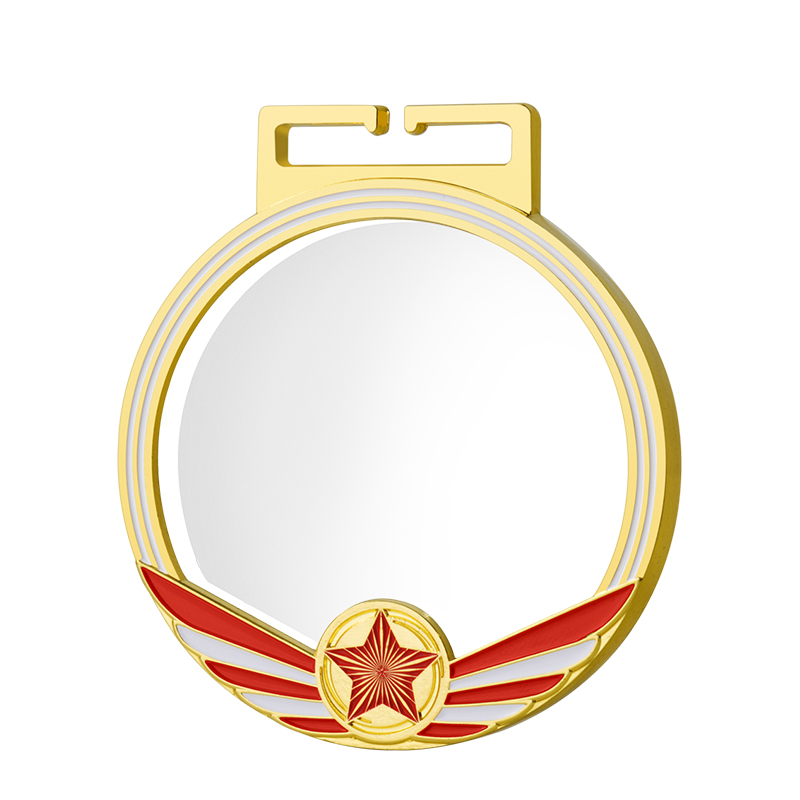 GMM1070 Blank Glass Medal d75(3
