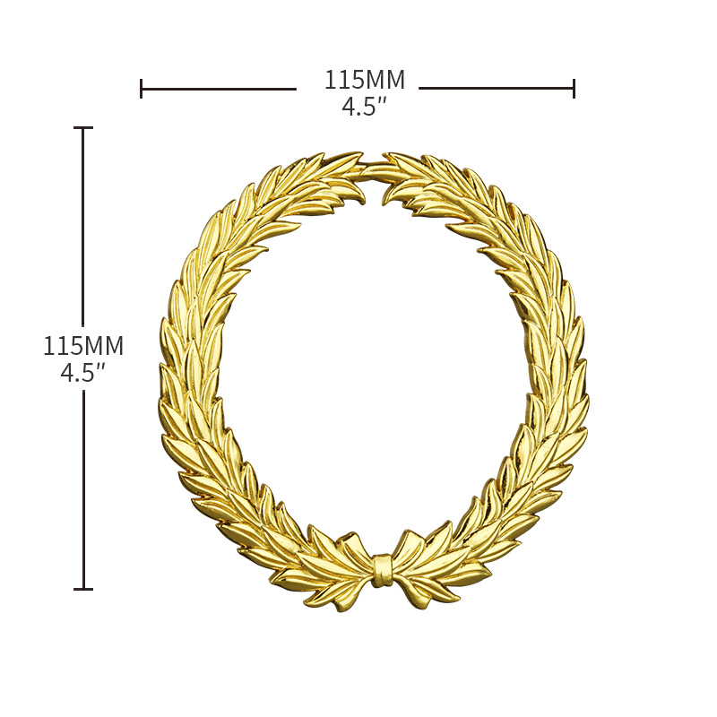 JSPJ-039 Metal Wreath Component-1 Size