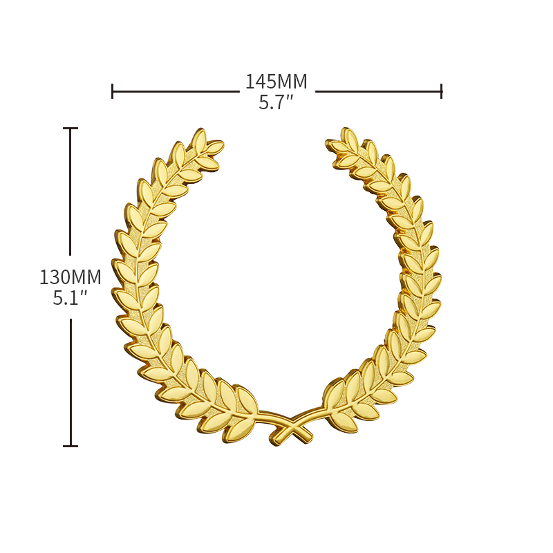 JSPJ-040 Metal Wreath Component-1 Size