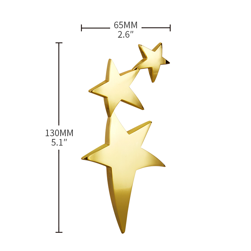 JSPJ-041 Metal Star Component-1 Size