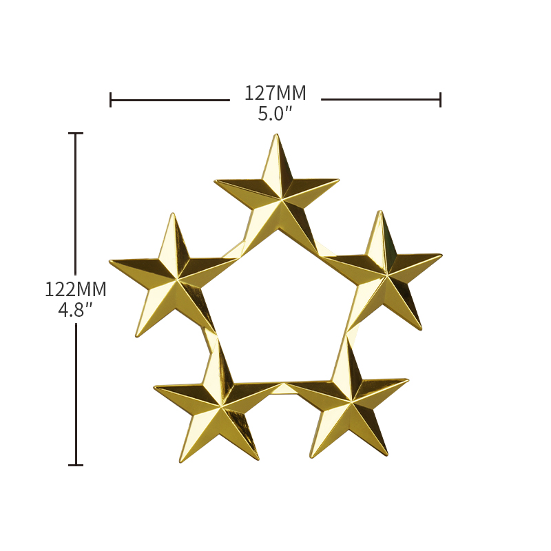 JSPJ-044 Metal Star Component-1 Size