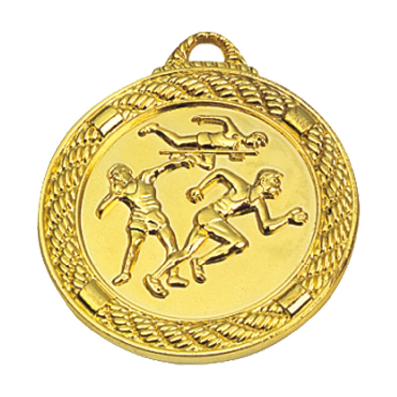 MM103 Track and Field Medal-Zinc d45(1.75'') i32(1.25'') t4