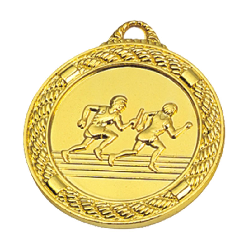 MM104 Running Medal-Zinc d45(1.75'') i32(1.25'') t4