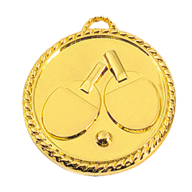 MM108 PingPong Medal-Zinc d40(1.57