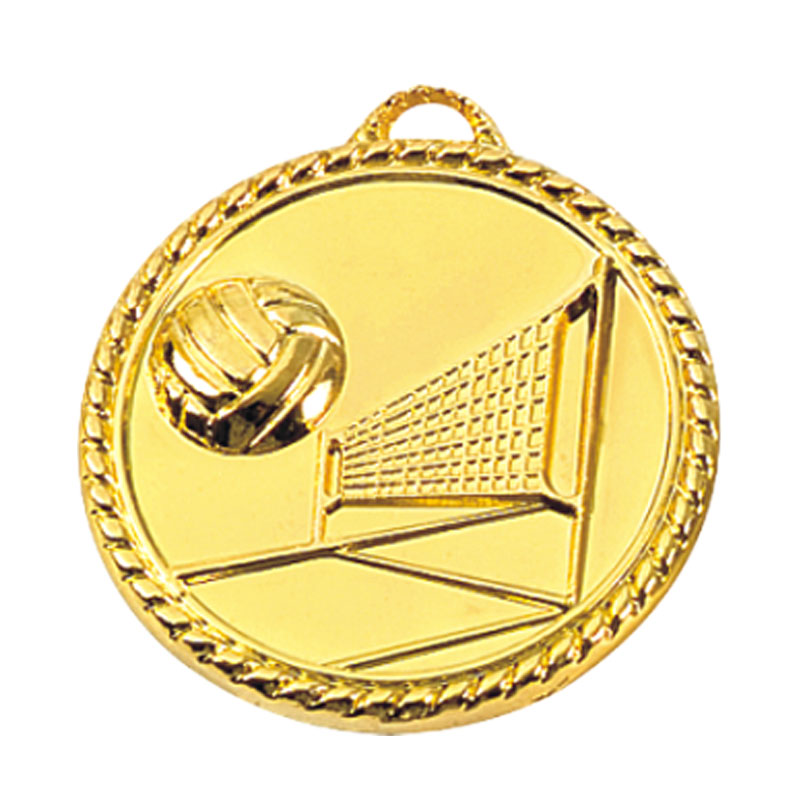 MM109 Volleyball Medal-Zinc d40(1.57