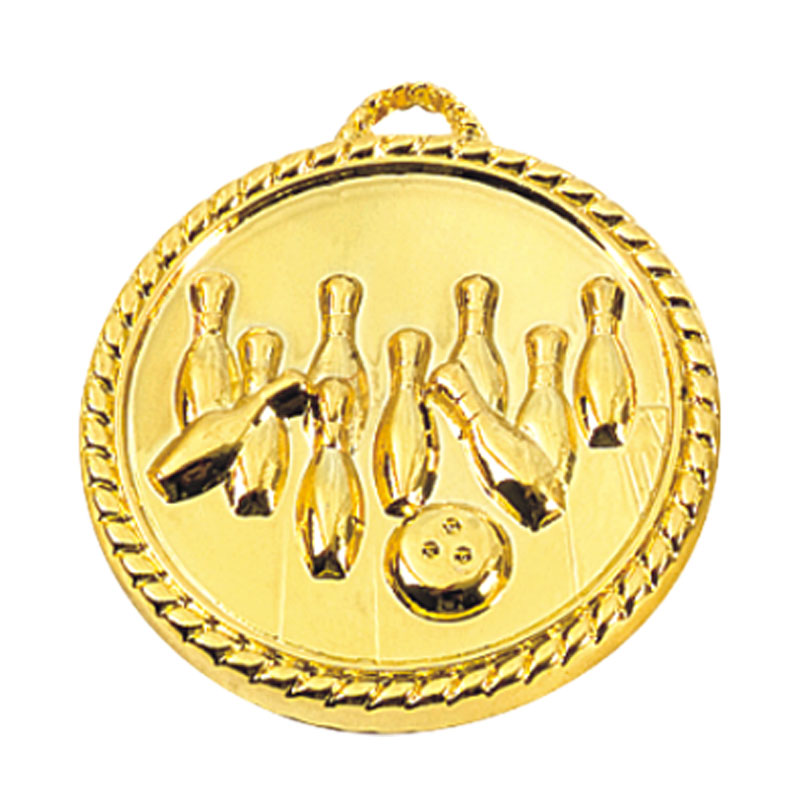 MM112 Bowling Medal-Zinc d40(1.57