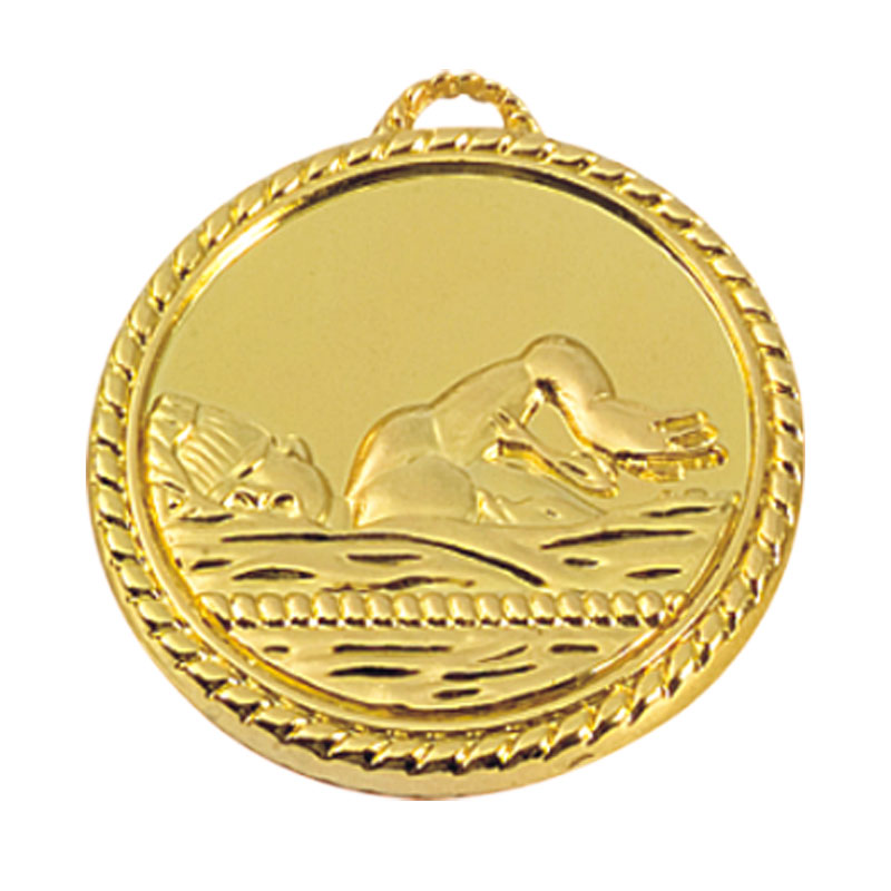 MM116 Swimming Medal-Zinc d40(1.57