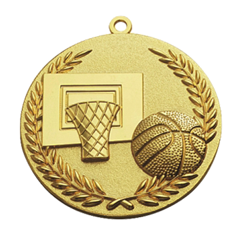 MM178 3D Basketball Medal-Zinc d65(2.55