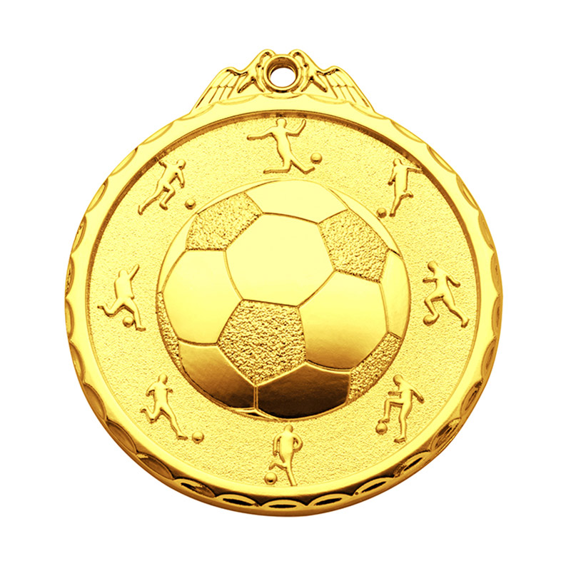 MM202 3D Football Medal-Zinc d65(2.55