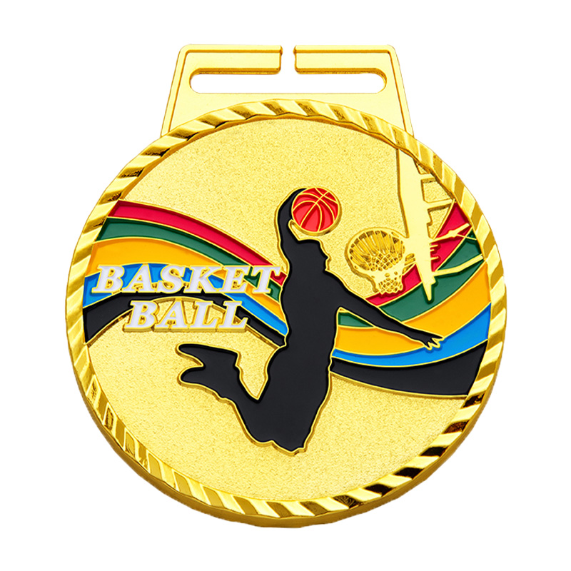 MM210 Basketball Medal-Zinc d70(2.75