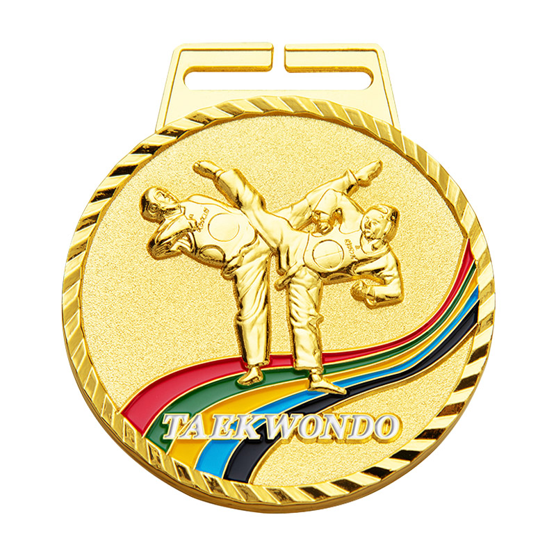 MM215 Taekwondo Medal-Zinc d70(2.75