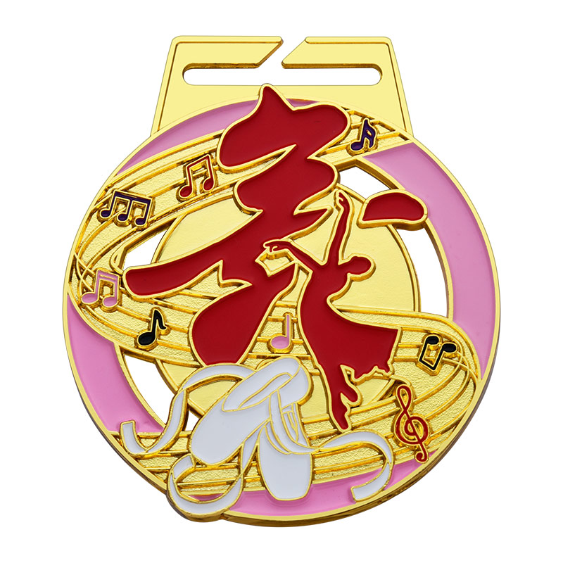 MM286 Dance Medal-Zinc d65(2.55'') i38(1.5'') t4