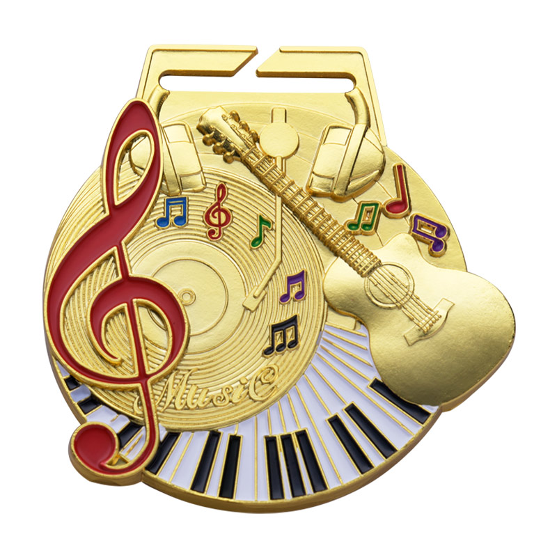 MM287 Music Medal-Zinc d65(2.55'') i50(2'') t5