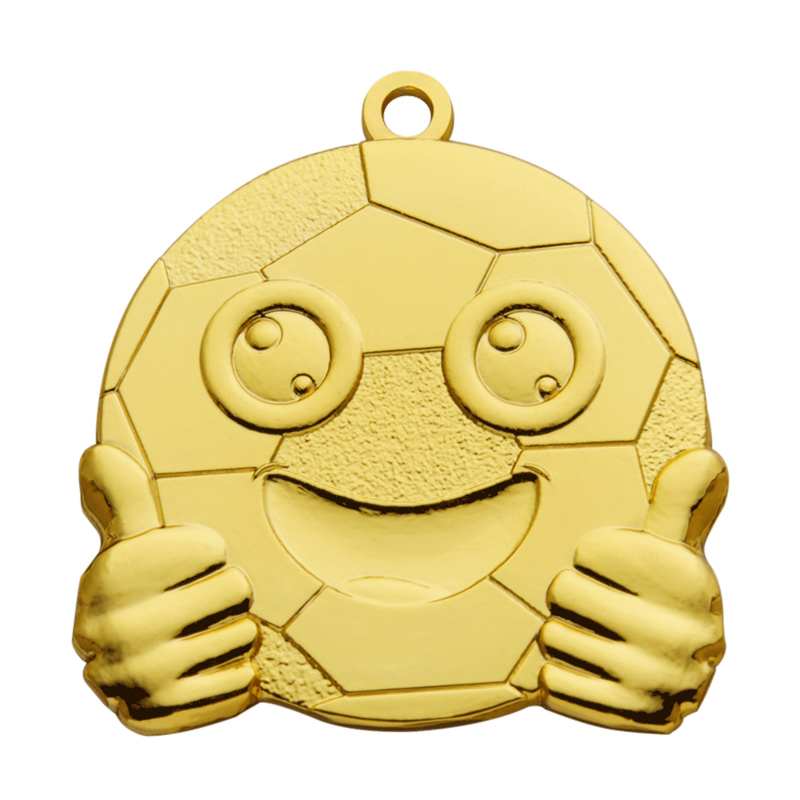 MM436 Football Medal-Zinc d45(1.75'') i25(1'') t2