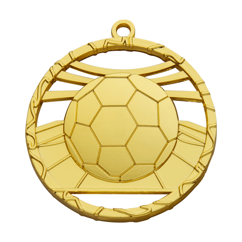 MM438 Football Medal-Zinc d50(2'') i25(1'') t2.5