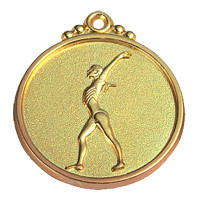 MM44 Gymnastics Medal-Zinc d50(2