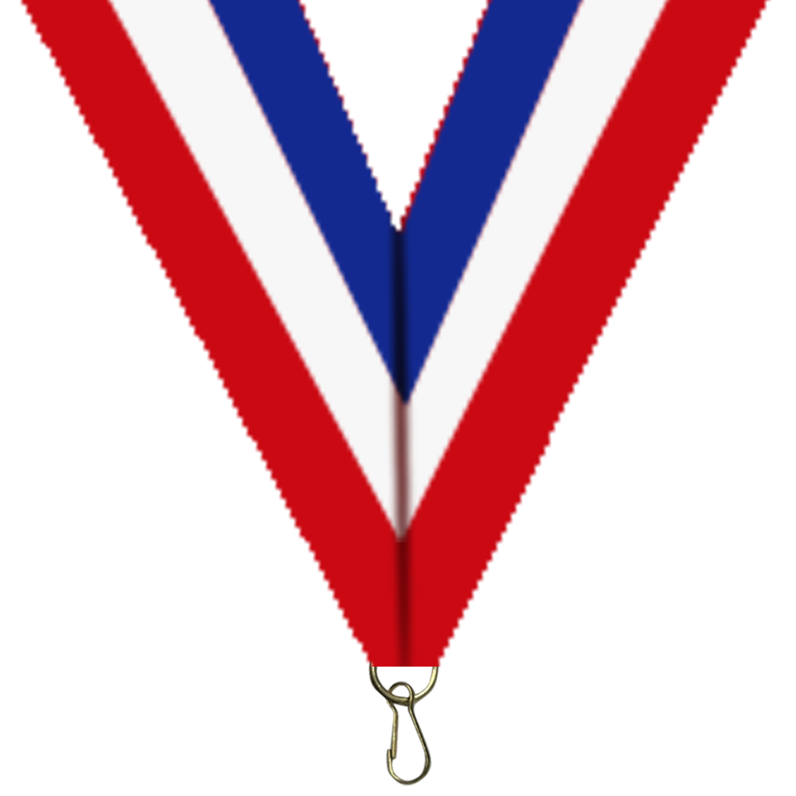 RB01 22MM Ribbon with clip RED-WHITE-BLUE in stock 